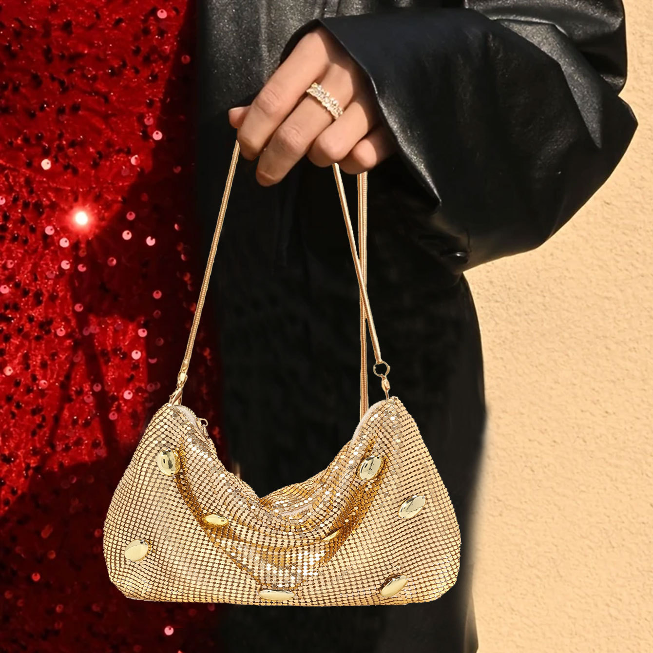 Women Bags Name - Bolsa Feminina de Festa em Alumínio