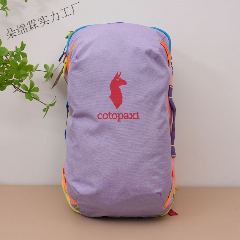Women Bags 2026 - Mochila Impermeável Color Block Masculina e