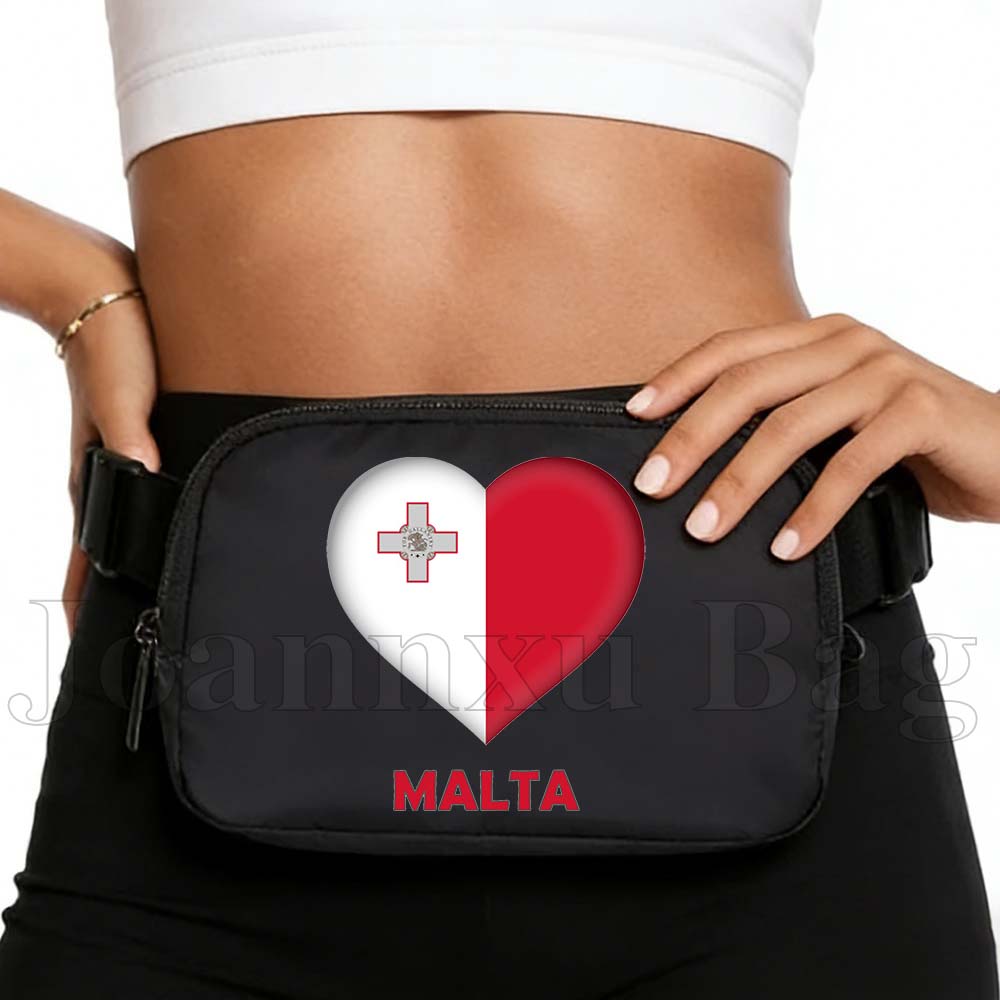 Women Bags Malta - Bolsa de Cintura Multifuncional com Estampa