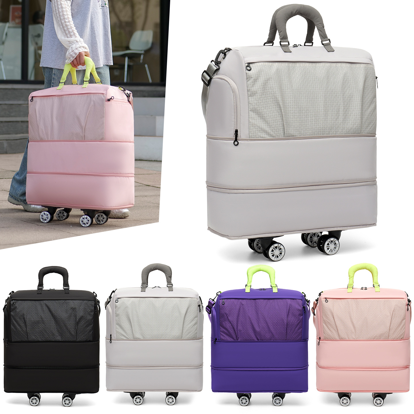 Women'S Kipling Bags - Mala de Viagem Unissex de Grande