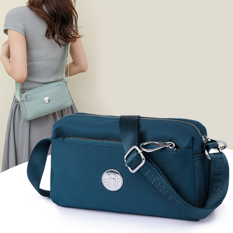 Women'S Kipling Bags - Bolsa Transversal Feminina Impermeável de Nylon,