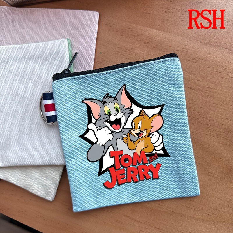 Women Bags Mini - Bolsa de Moedas Tom e Jerry