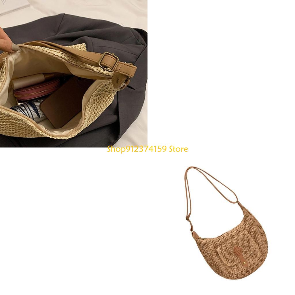 Women Bags Handmade - G5ae bolsa praia feminina palha simples