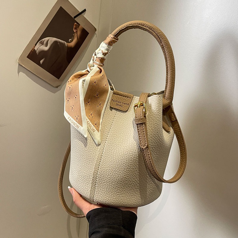 Women Bags Discount - PU Thread Hasp Interior Zipper Pocket