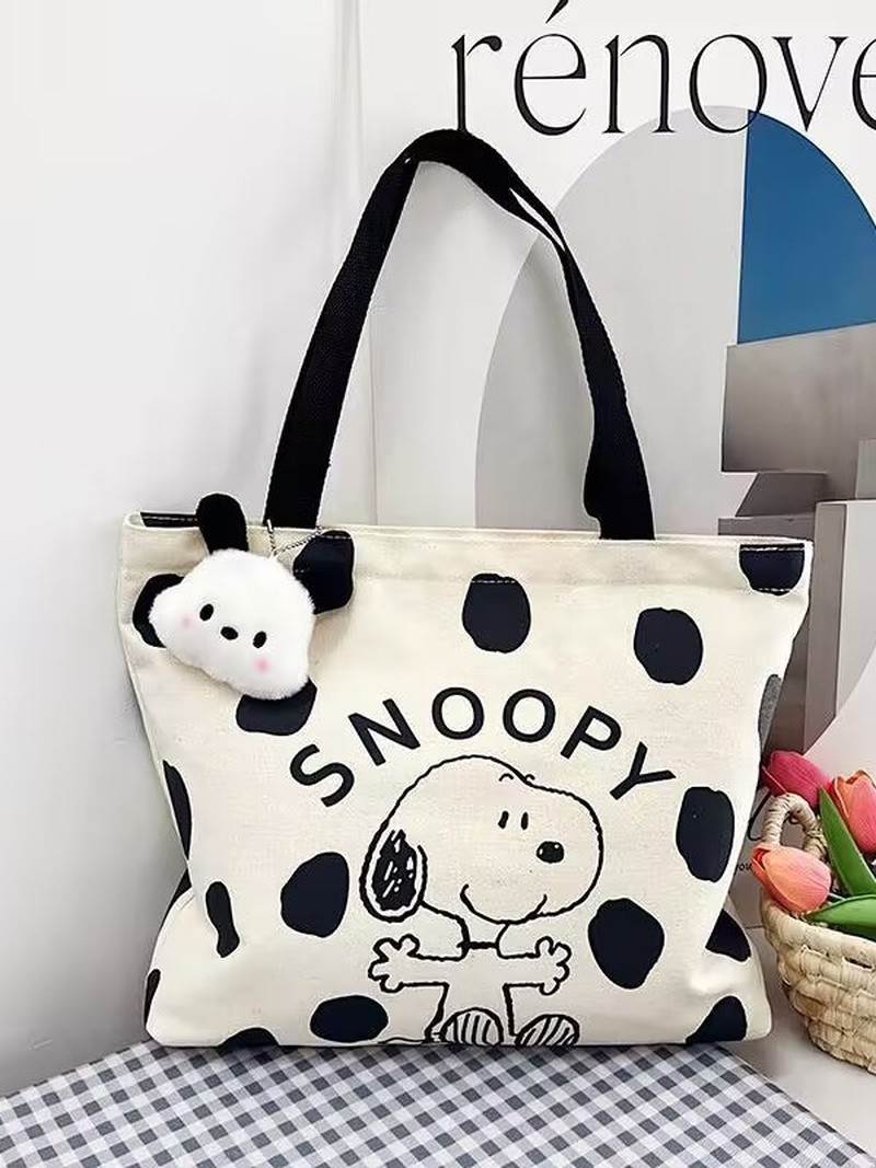 Women Bags Medium Size - Bolsa de Ombro de Lona com