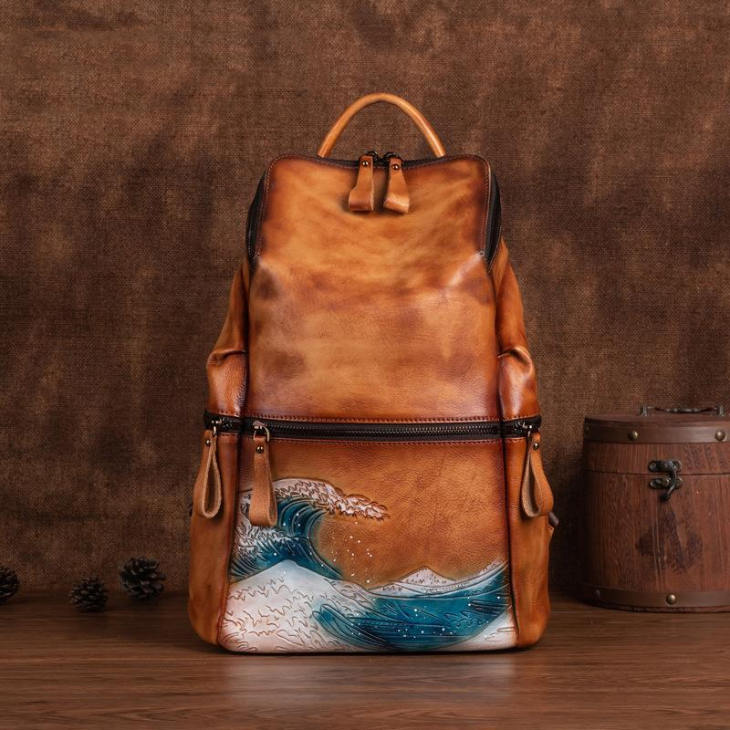 Women Bags Handmade - Genuíno couro macio real das mulheres