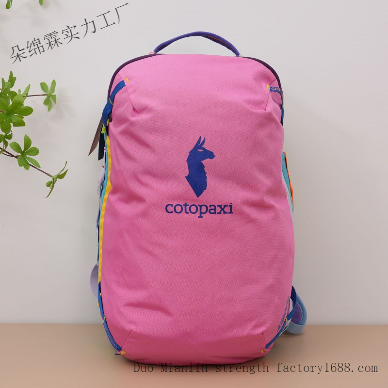 Mochila Impermeável Color Bloc - Women Bags 2026 avaliação e preço