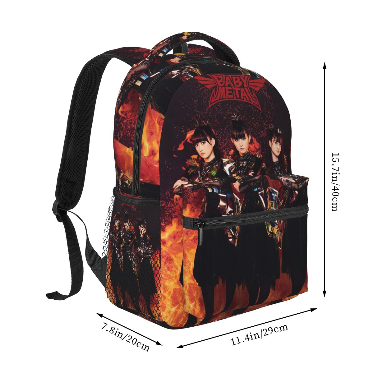 Babymetal tour mochila venda q - Women Bags Discount avaliação e preço