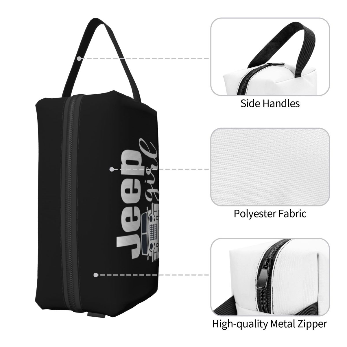 Bolsa de Maquiagem Jeep Girl,  - Women'S Jeep Bags avaliação e preço