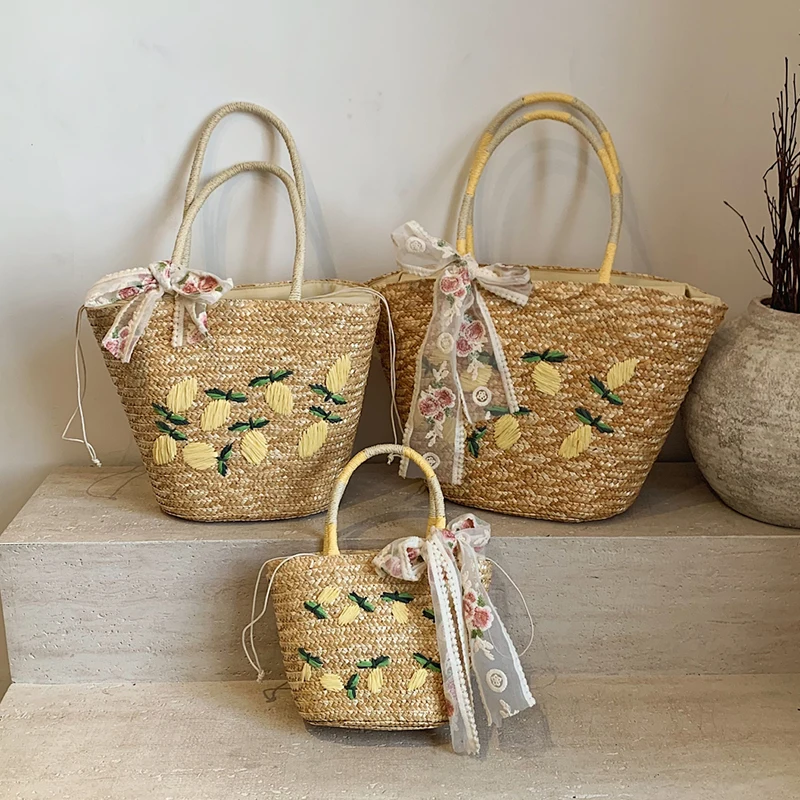 Grande capacidade praia bolsa  - Women Bags Handmade avaliação e preço