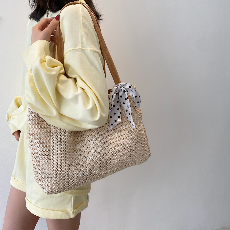 Verão Cachecol Bowknot Palha B - Women Bags Handmade avaliação e preço