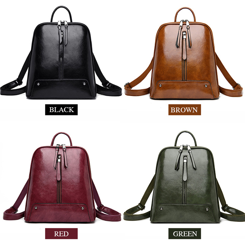 Mulheres mochila de couro moda - Women Bags Medium Size avaliação e preço