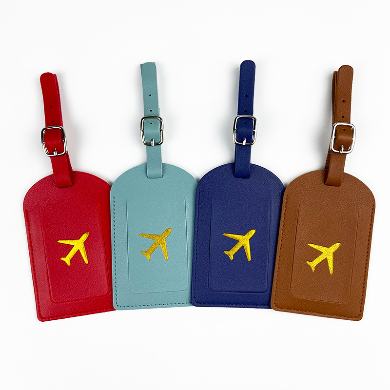 Colorido PU Couro Bagagem Tags - Women Bags Name avaliação e preço