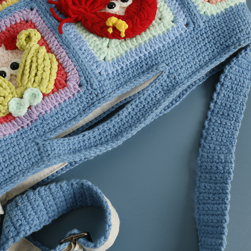 Bolsa Transversal de Crochê Ar - Women Bags Handmade avaliação e preço