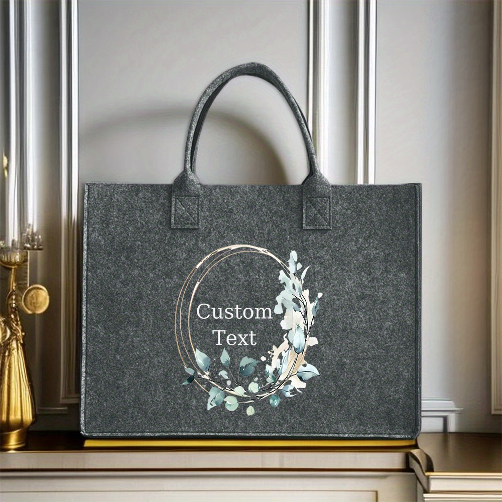 Bolsa Tote Casual Personalizad - Women Bags Name avaliação e preço