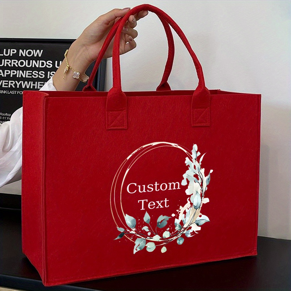 Bolsa Tote Casual Personalizad - Women Bags Name avaliação e preço