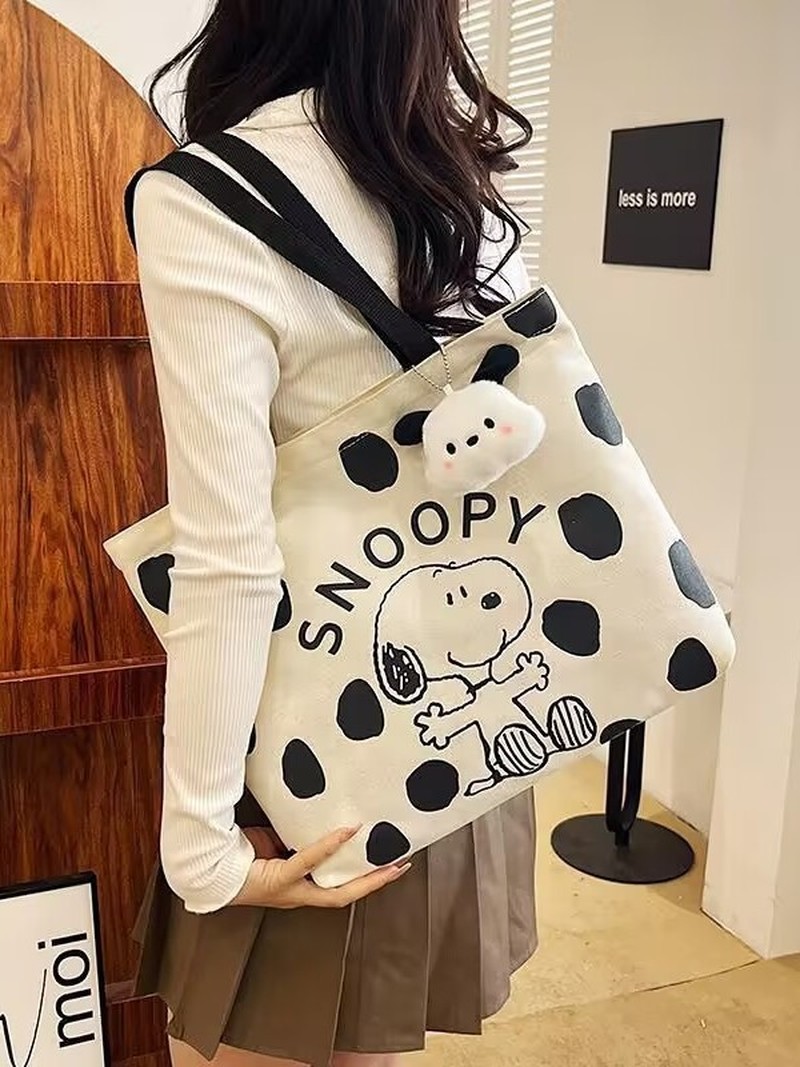 Bolsa de Ombro de Lona com Est - Women Bags Medium Size avaliação e preço