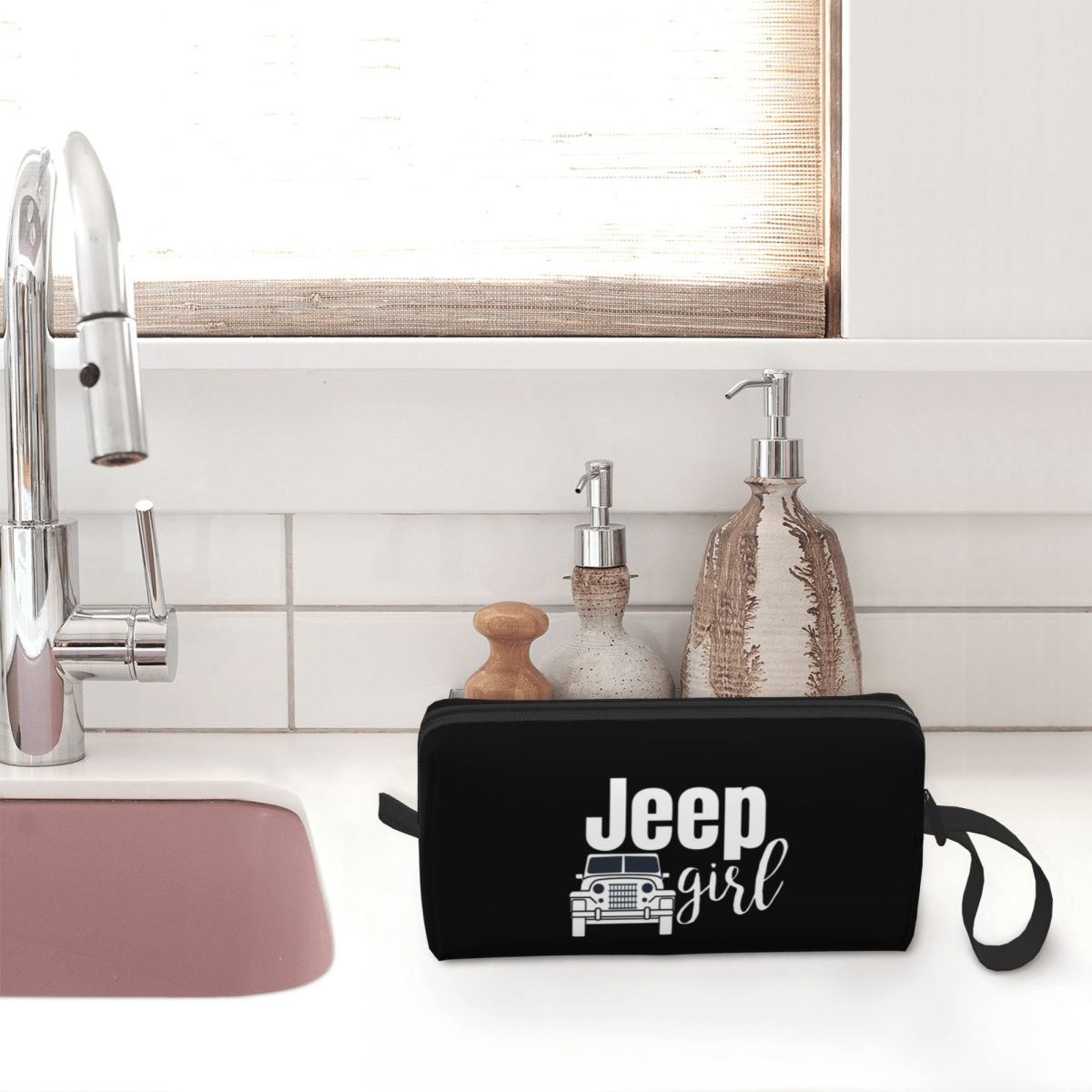 Bolsa de maquiagem Jeep Girl,  - Women'S Jeep Bags avaliação e preço