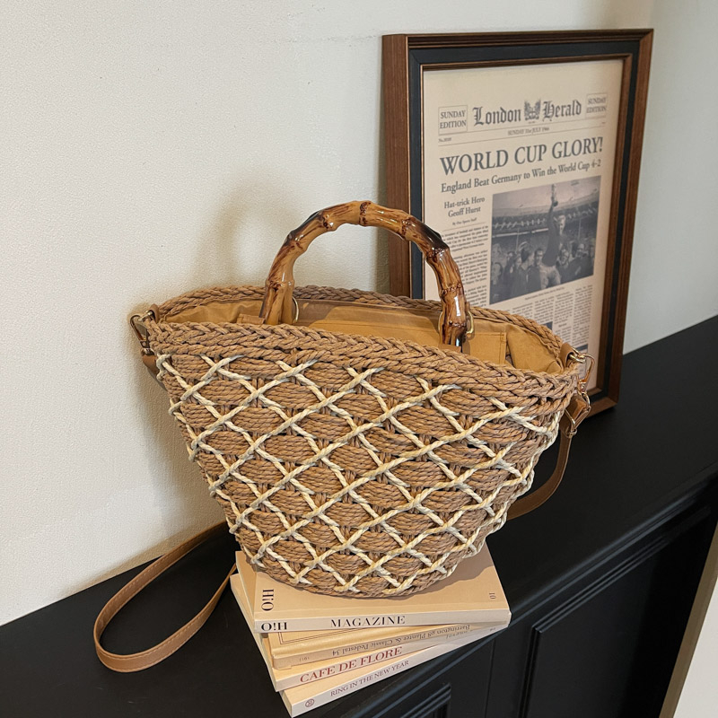 Novas Bolsas de Ombro de Palha - Women Bags Discount avaliação e preço