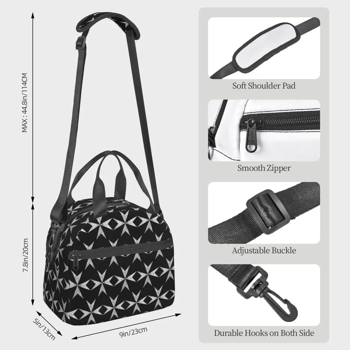 Bolsa térmica isolada para alm - Women Bags Malta avaliação e preço