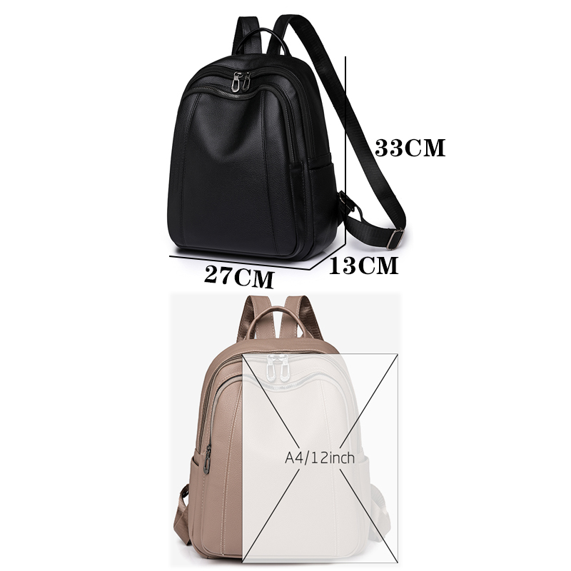 Mochila de couro de alta quali - Women Bags Medium Size avaliação e preço