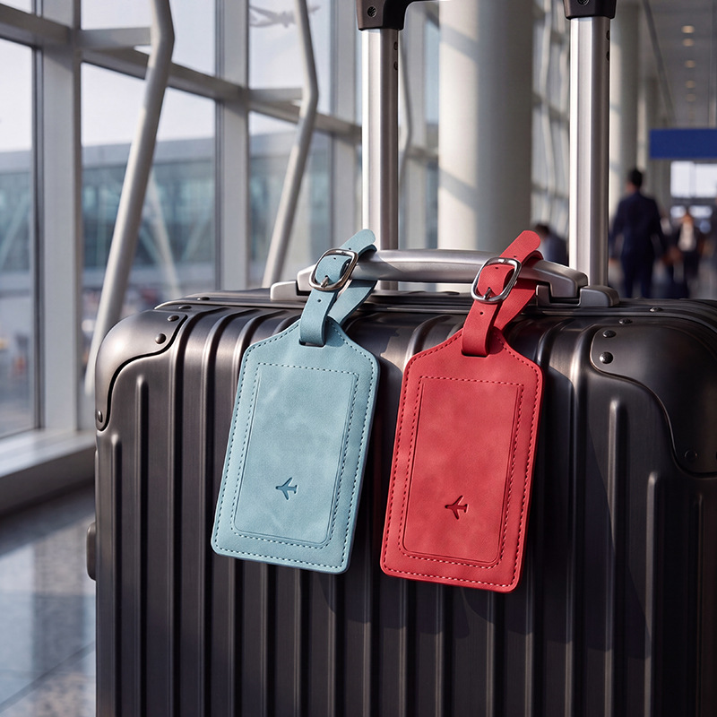 Etiqueta de Bagagem em Couro P - Women Bags Name avaliação e preço