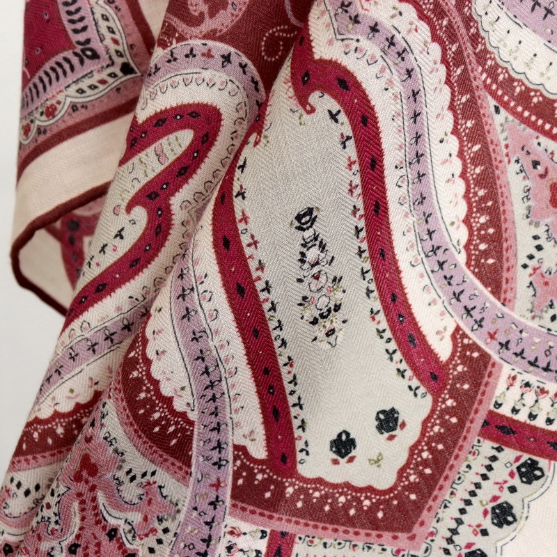 Lenço de Pescoço Pequeno Paisl - Women Bags Handmade avaliação e preço