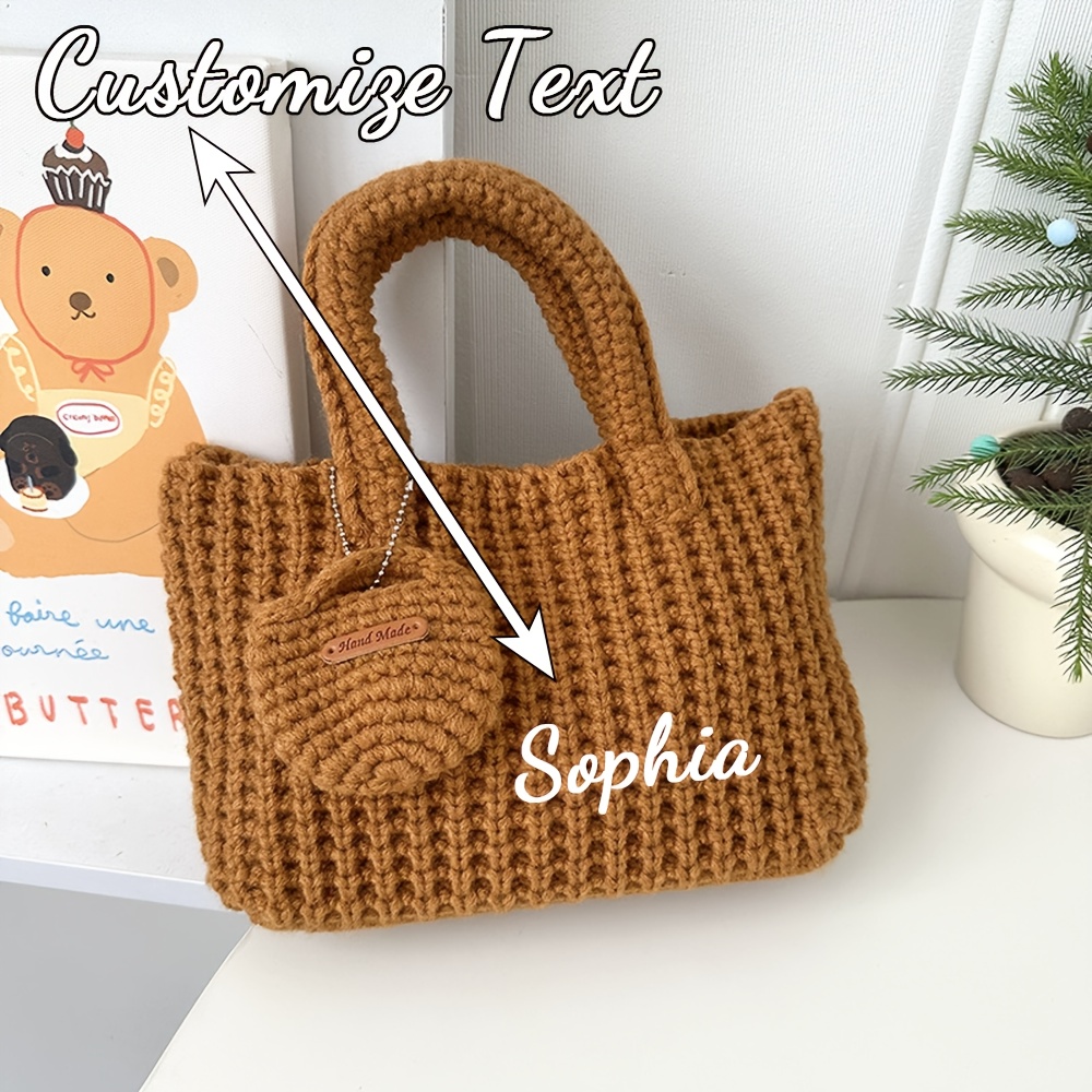 Bolsa de Ombro de Crochê Artes - Women Bags Name avaliação e preço