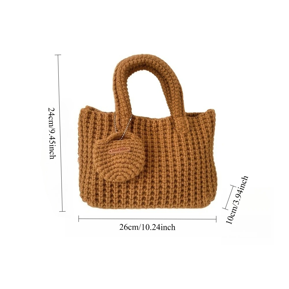 Bolsa de Ombro de Crochê Artes - Women Bags Name avaliação e preço