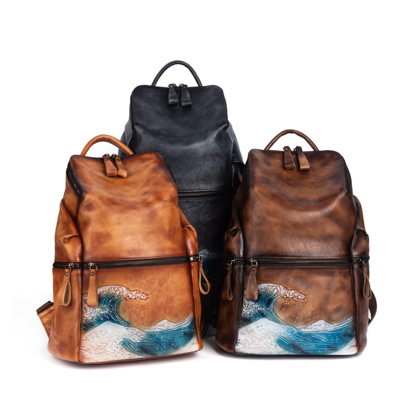 Genuíno couro macio real das m - Women Bags Handmade avaliação e preço