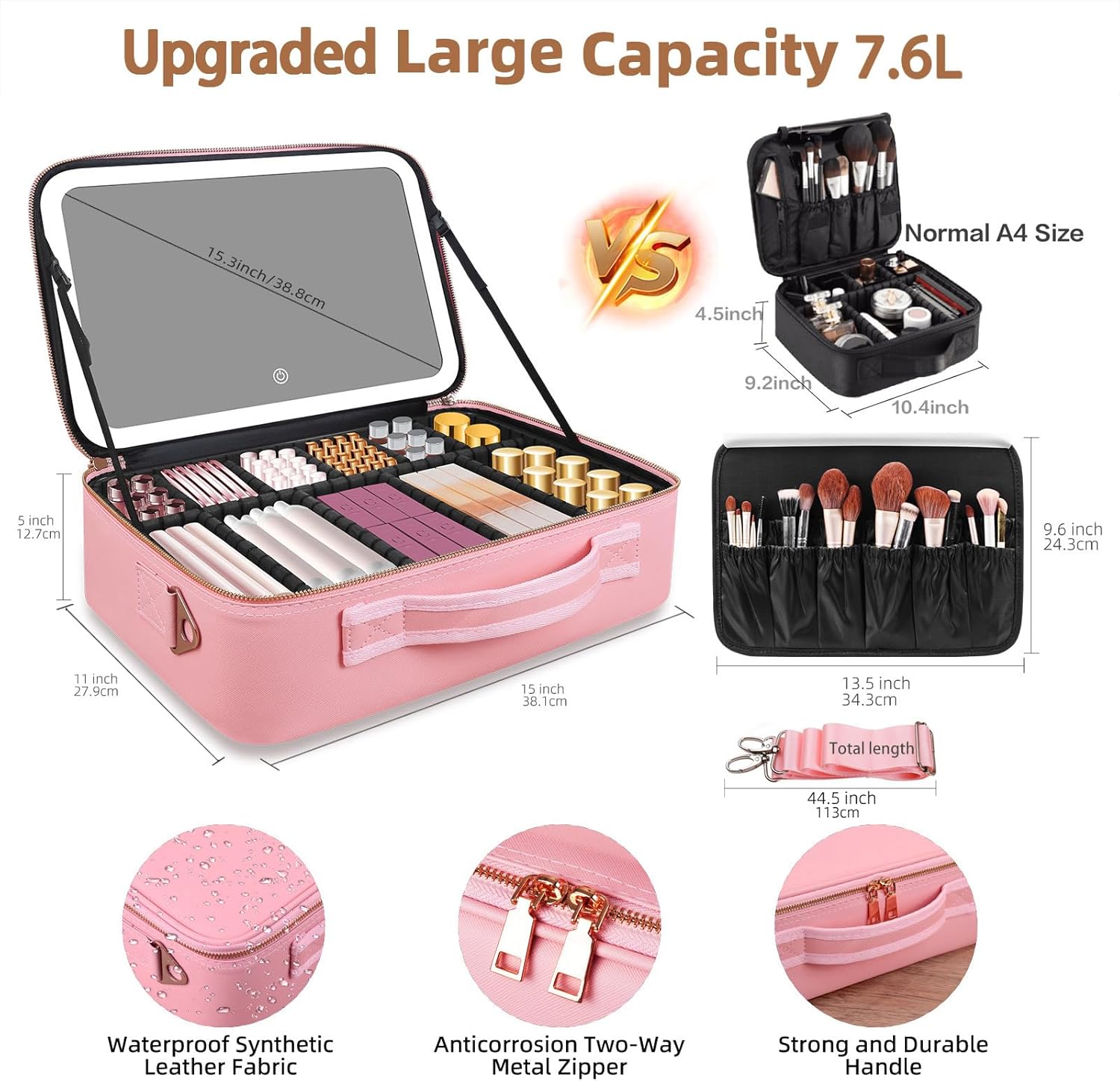 Bolsa de Maquiagem de Grande C - Women Bags Medium Size avaliação e preço